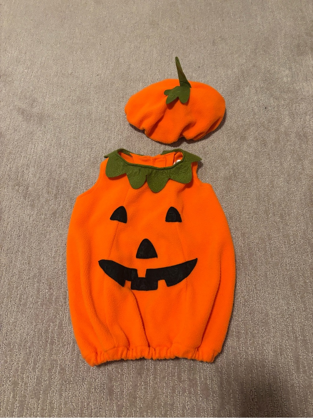 Pottery Barn Baby Pumpkin Halloween Costume